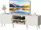 SUPERJARE TV Stand for 55 Inch TV, Entertainment Center by SUPERJARE