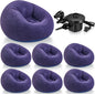 Realspring 6 9 12 Pcs Inflatable Bean Bag Chairs by Realspring