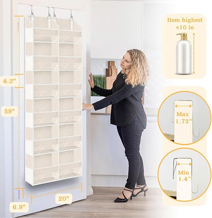 Ofiray-home Over the Door Organizer 6 Tiers, Extra Large Behind Door Storage of - Image 3