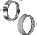54mm Magnetic Dosing Funnel V2, MATOW Stainless Steel Espresso Dosing Ring with 8 Magnets Compatible with Breville 54mm Portafilter