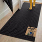 GORILLA GRIP® Ultra Absorbent Front Door Mat Outside Entrance 72x24, Traps Dirt by Unknown