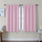 Simplebrand Ava Pink Short Blackout Curtains by Simplebrand