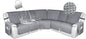 HDCAXKJ 100% Waterproof Reclining Sectional Couch Covers L Shape Recliner Sofa by HDCAXKJ