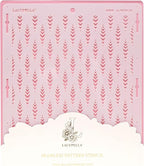 Cake Decorating Stencil for Tall Buttercream Cake, Royal Icing, Ganache, Paint, Airbrush (ARRO)