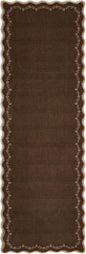 GarveeHome 2x6 Scalloped Washable Runner Rug Non Slip Hallway Kitchen Rug | by GarveeHome