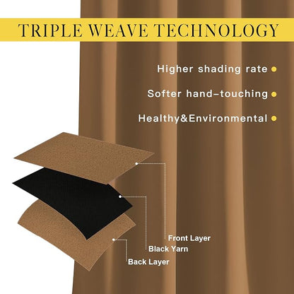 NICETOWN Living Room Curtains 95 inch Long - Image 2