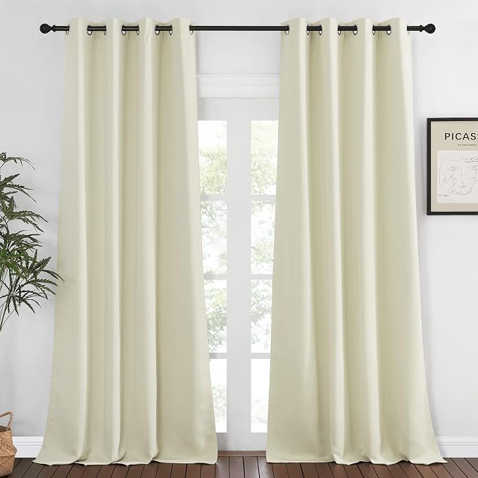 NICETOWN Blackout Living Room Curtain 90 inches Long by NICETOWN