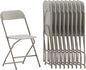 Flash Furniture Hercules Series Plastic Folding Chairs by FlashFurniture
