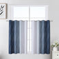 Navy Blue and Greyish White Blackout Curtains by ESTELARTEXTILER