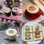 Coffee Latte Art Machine EB-FC1 Food-Grade Coffee Printer with Camera Customized Multi-Color Selfie Photo Printing DIY Cake Personalized Decoration for Cafes Museums, Color FancyBox - Black