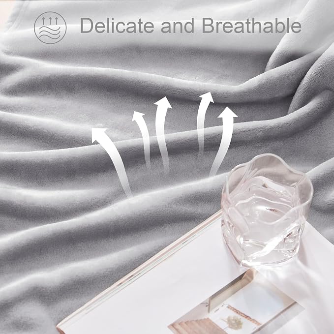 Exclusivo Mezcla Soft Large Fleece Throw Blanket - Image 6