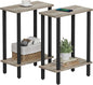 TUTOTAK Small Side Table, Narrow End Table, Skinny Sofa Table, Slim Nightstand by ChoosetutotakFurnitureBuildYourCozyHome