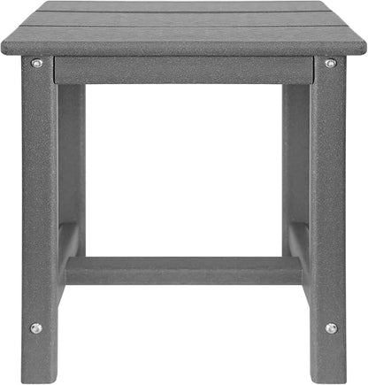 GARDENSTAR Adirondack Square Side Table, one-Tier Outdoor end Table, Patio Side - Image 8