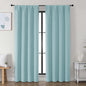 Simplebrand Ava Aqua Blackout Curtains by Simplebrand