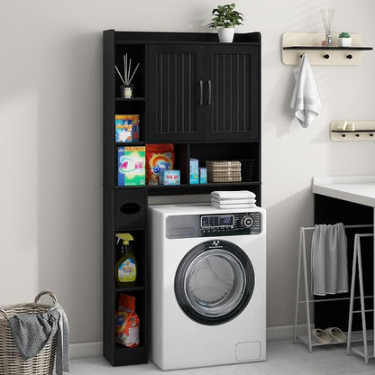 Vabches Over The Toilet Storage Cabinet, Farmhouse Storage Cabinet Over Toilet - Image 6