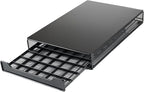 Capsule Drawer Coffee Pod Storage Compatible for Nespresso Support Metal Holder 60 Pcs
