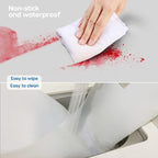 AECHY Extra Large Silicone Mat 35.3"x23.5"x0.08", Multipurpose Silicone Mat Thick Heat Resistant Mat Shipped Rolled Up Kitchen Counter Mat Nonslip Silicone Mats for Kitchen Counter Translucent