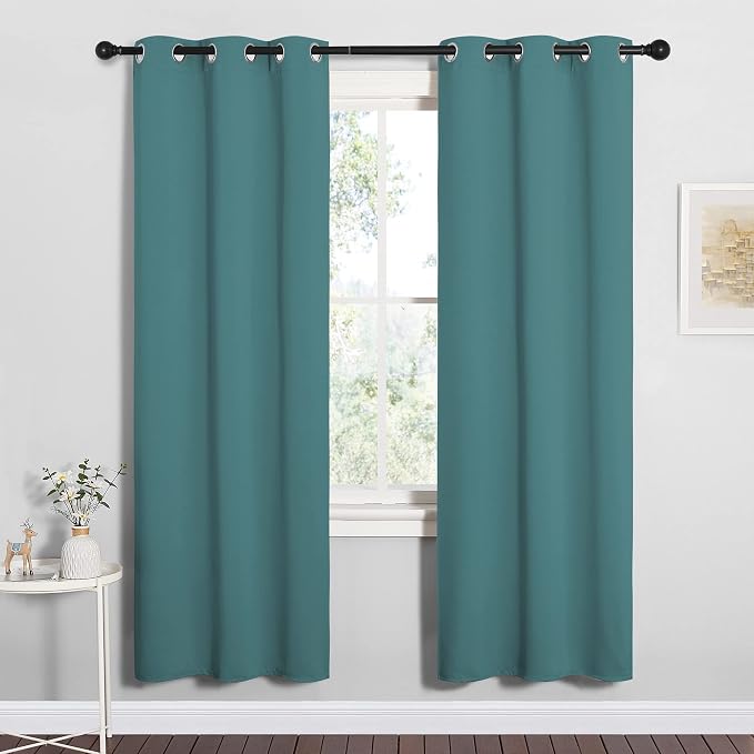 NICETOWN Bedroom Curtain Panels Blackout Draperies, Thermal Insulated Solid by NICETOWN