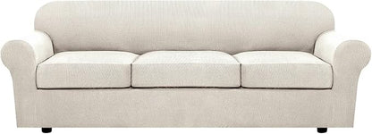 H.VERSAILTEX 4 Piece Stretch Sofa Covers by HVERSAILTEX