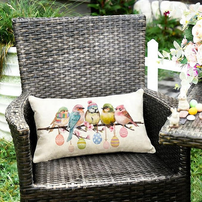 RABUSOFA Easter Pillow Covers 12x20 inch Easter Decorations - Image 5