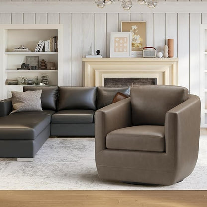 COLAMY 360° Swivel Accent Chair Set of 2 - Image 3
