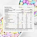Edible Pearls for Cake Decorating, Matt Pearl Sprinkles, Pastel Sugar Sprinkles, Cube Sprinkles, Pearl Sprinkles for Cake, Cupcakes, Macaron, Ice Cream, and Cookies. (120g/4.2oz)
