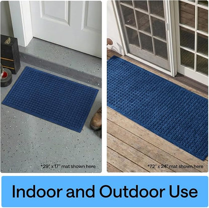 GORILLA GRIP® Ultra Absorbent Front Door Mat Outside Entrance, Traps Dirt and - Image 9