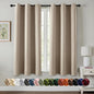 MIULEE Blackout Curtains for Bedroom 2 Panels 40 x 54 Inch Long Taupe | Thermal by MIULEE