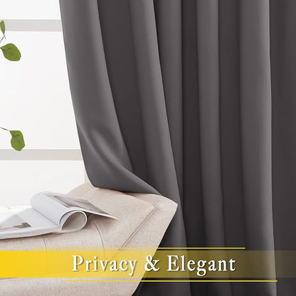 NICETOWN Blackout 102 inch Curtains - Image 6