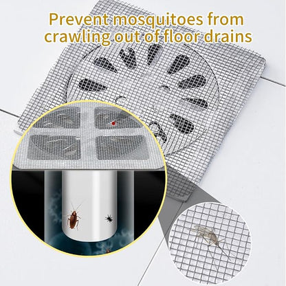 Disposable Hair Drain Stickers, Upgrade Disposable Shower Drain Cover Hair - Image 3