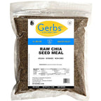 Raw Chia Seed Protein Meal Powder by Gerbs - 2 LBS Premium Seeds - Top 10 Food Allergen Free & Non GMO - Vegan & Kosher - Seed Country of Origin Mexico - Made in Rhode Island