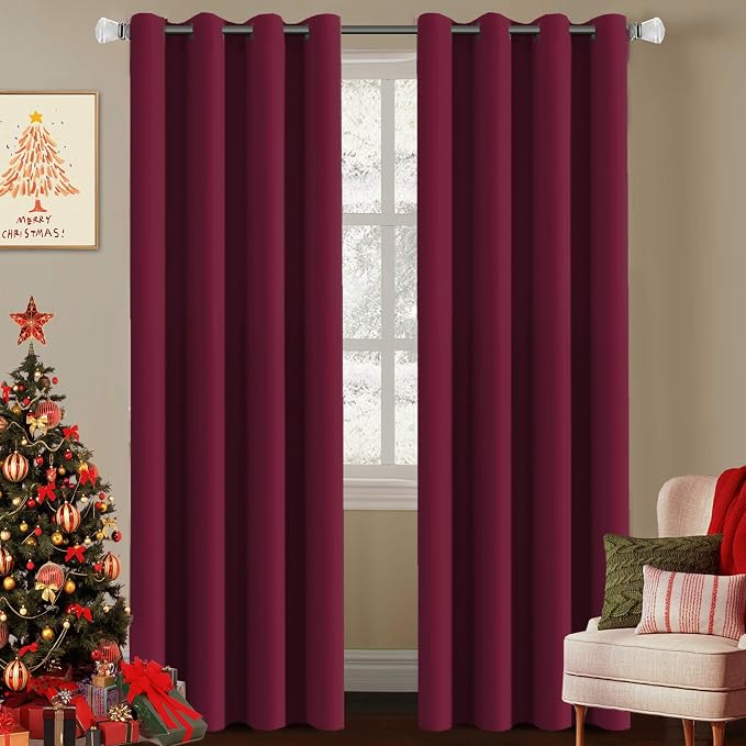 H.VERSAILTEX Curtains Ultra Sleep Well Microfiber Blackout Thermal Insulated by HVERSAILTEX