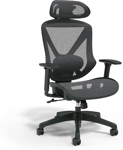 Staples Dexley Ergonomic Task Chair, Lumbar Support, Adjustable Height - Image 8