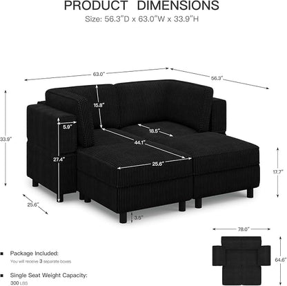 Belffin Modular Sectional Sofa - Image 2