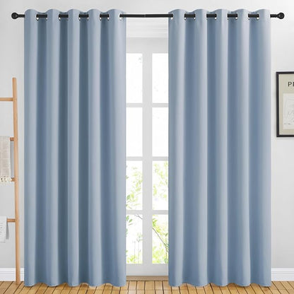 NICETOWN Blackout Curtains & Drapes 84 inch Long by NICETOWN