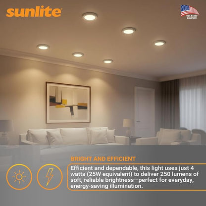 Sunlite LED R14 Mini Flood Light Bulbs, 4 Watts, 250 Lumens, Medium Base - Image 5