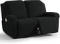 TAOCOCO Recliner Loveseat Slipcover, 6 Pieces Dual Recliner Sofa Covers by TAOCOCO