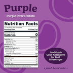 Nutricost Purple Plant Based Food Coloring From Purple Sweet Potato Powder (75 Servings) - Nutricolor Color Alternative For Food & Beverages