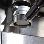 FIRJOY 54mm Espresso Dosing Funnel for Breville Barista Portafilters (Aluminum Alloy-Silver)