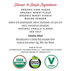Miss Jones Baking Organic Yellow Cake and Cupcake Mix, Non-GMO, Vegan-Friendly, Moist and Fluffy: Vanilla (Pack of 6)