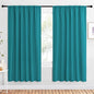 NICETOWN 2 Panels Blackout Curtains, Rod Pocket Window Curtains Room Darkning by NICETOWN