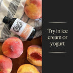 Cook's, Peach Flavoring for Baking, Preserves, Ice Cream, Jam, Cakes, 32oz