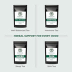 Elephantal Wellness Premium Detox Herbal Tea | Daily Liver, Kidney, Blood & Digestive Support with Turmeric, Nettle Tea, Milk Thistle, Dandelion Tea & Burdock | Handmade, Caffeine-Free Loose Leaf Blend