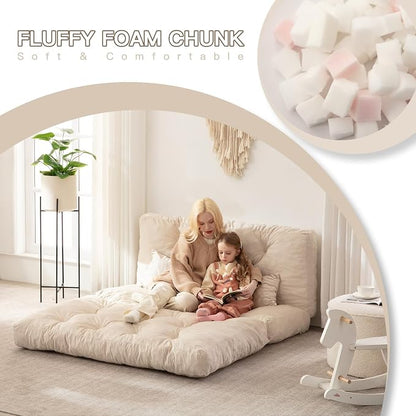 Folding Sofa Bed, Convertible Sleeper Chair - Image 3