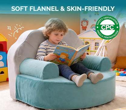 Snuggly Toddler Chair, Soft Kids Sofa - Image 3
