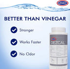 Urnex Dezcal Coffee and Espresso Machine Descaler Activated Scale Remover - 900g Bottle - Fast Effective Descaling Of Boilers and Heating Elements Faucets Spray Heads Milk Systems