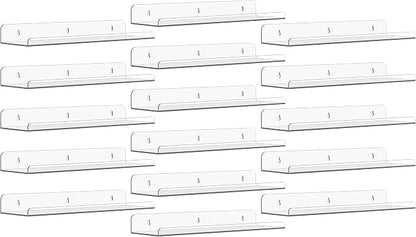 Qukaka Floating Shelves for Wall Decor, Living Room, Bathroom Decor, Nail by QukakaHomeCare