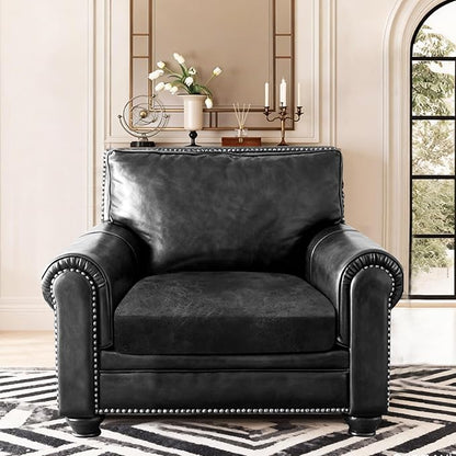 ANARACHON Leather Look Couch Cushion Covers Sofa Seat Slipcovers Sets Couches - Image 2