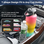 HYDROWION 32oz Stainless Steel Water Bottle(Cold for 48 Hrs, Hot for 24 Hrs), Double Wall Vacuum Insulated Water Bottle with Straw Lid, Spout Lid and Flex Cap, Fit in Any Car Cup Holder, Mint