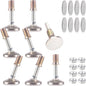 HUAYY Furniture Levelers Swivel Feet, Angle Height Adjustable, Heavy Duty by HUAYY